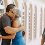 Cane Bay Partners volunteers distribute several thousand pounds of food, hundreds of LUCI solar lights and 6 pallets of water donated by St. Croix Foundation at Zion Christian Academy on Saturday, Nov. 11. Photo credit: Nicole Canegata http://nicolecanegata.com/