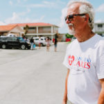 Cane Bay Partners volunteers distribute several thousand pounds of food, hundreds of LUCI solar lights and 6 pallets of water donated by St. Croix Foundation at Zion Christian Academy on Saturday, Nov. 11. Photo credit: Nicole Canegata http://nicolecanegata.com/