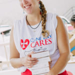 Cane Bay Partners volunteers distribute several thousand pounds of food, hundreds of LUCI solar lights and 6 pallets of water donated by St. Croix Foundation at Zion Christian Academy on Saturday, Nov. 11. Photo credit: Nicole Canegata http://nicolecanegata.com/