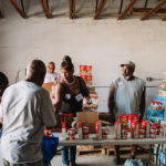 750 individuals and families received overflowing bags of food from Cane Bay Cares ahead of the Thanksgiving holiday Tuesday, Nov. 21 at Foundation Ministries. Photo credit: Nicole Canegata http://nicolecanegata.com/
