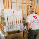 750 individuals and families received overflowing bags of food from Cane Bay Cares ahead of the Thanksgiving holiday Tuesday, Nov. 21 at Foundation Ministries. Photo credit: Nicole Canegata http://nicolecanegata.com/