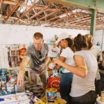 750 individuals and families received overflowing bags of food from Cane Bay Cares ahead of the Thanksgiving holiday Tuesday, Nov. 21 at Foundation Ministries. Photo credit: Nicole Canegata http://nicolecanegata.com/