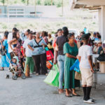 750 individuals and families received overflowing bags of food from Cane Bay Cares ahead of the Thanksgiving holiday Tuesday, Nov. 21 at Foundation Ministries. Photo credit: Nicole Canegata http://nicolecanegata.com/