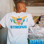 750 individuals and families received overflowing bags of food from Cane Bay Cares ahead of the Thanksgiving holiday Tuesday, Nov. 21 at Foundation Ministries. Photo credit: Nicole Canegata http://nicolecanegata.com/