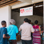 750 individuals and families received overflowing bags of food from Cane Bay Cares ahead of the Thanksgiving holiday Tuesday, Nov. 21 at Foundation Ministries. Photo credit: Nicole Canegata http://nicolecanegata.com/