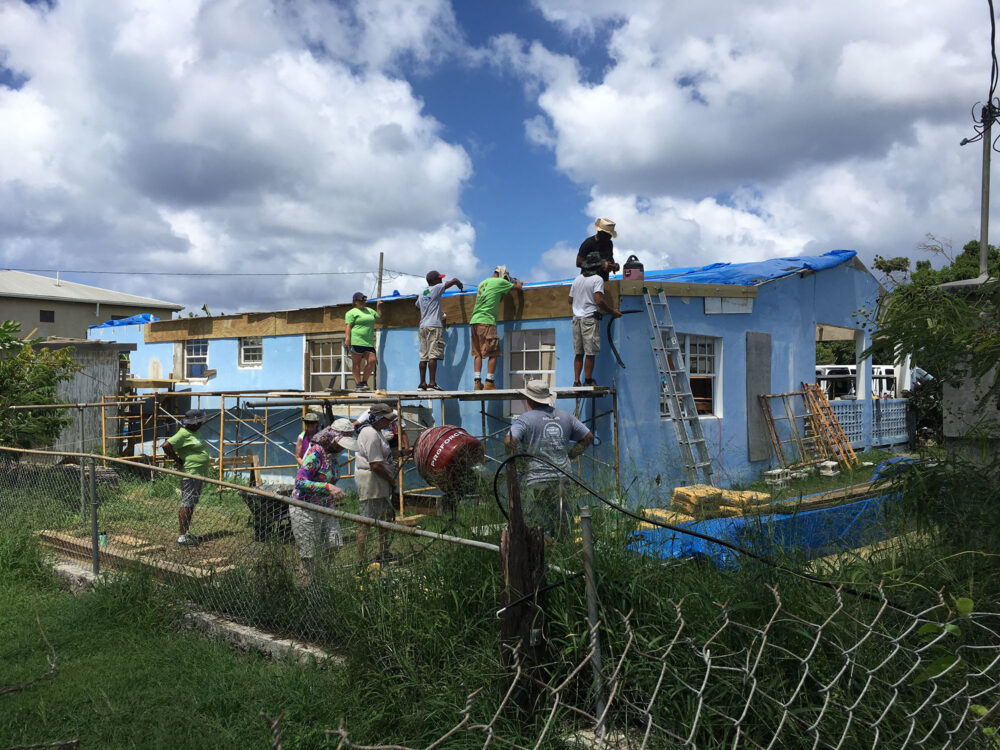 $45,800 Donation To Support Continued Roof Repair Program On St. Croix
