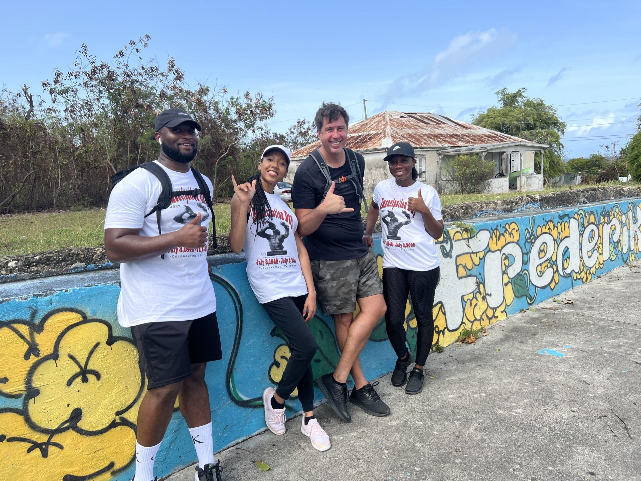 Cane Bay Partners Fort To Fort Walk To Freedom