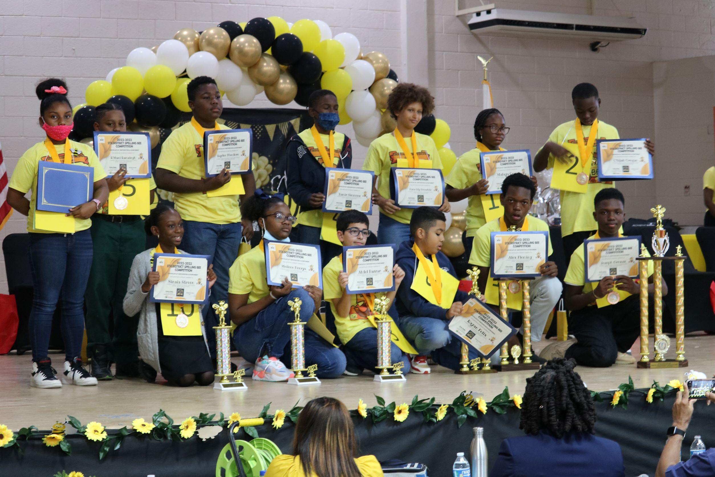 CONGRATULATIONS To St. Croix Spelling Bee Champion Abdel Bazzar!