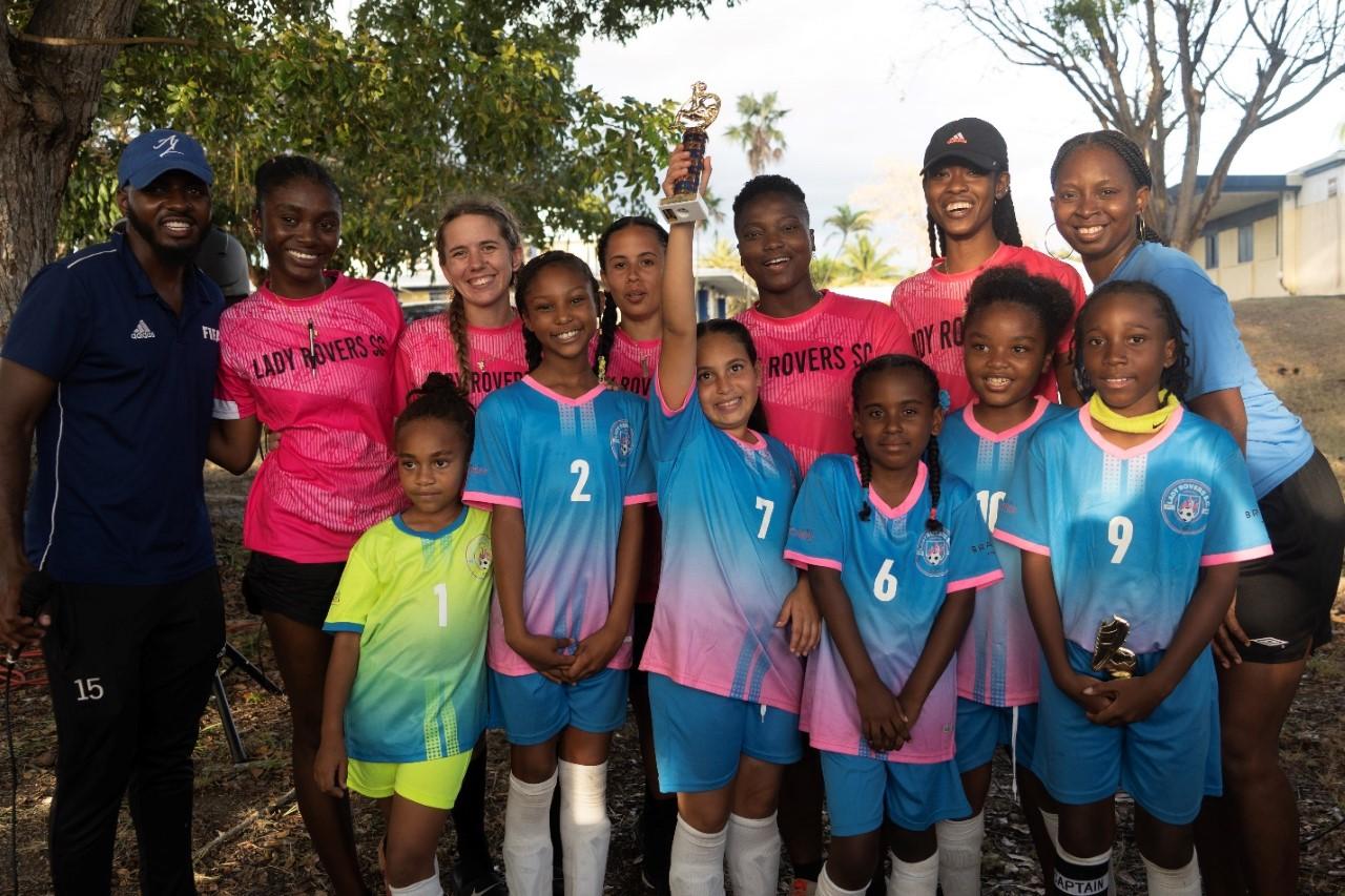 Go Lady Rovers! Cane Bay Cares Supports All Girls Soccer Club!